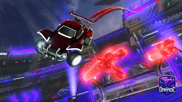 A Rocket League car design from koneko_kron