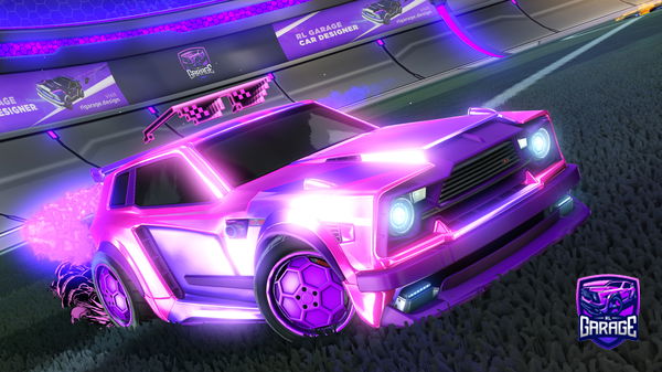 A Rocket League car design from Mxkby
