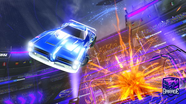 A Rocket League car design from Skyes_rl