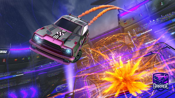 A Rocket League car design from Savyma