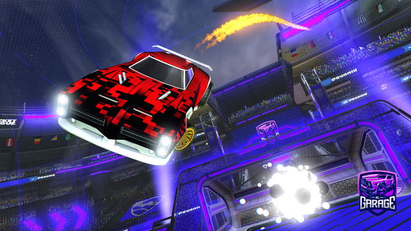 A Rocket League car design from BOGETATHEHOLY