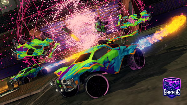 A Rocket League car design from BarkingLilly