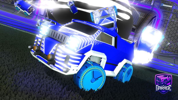 A Rocket League car design from AhmedNur_99