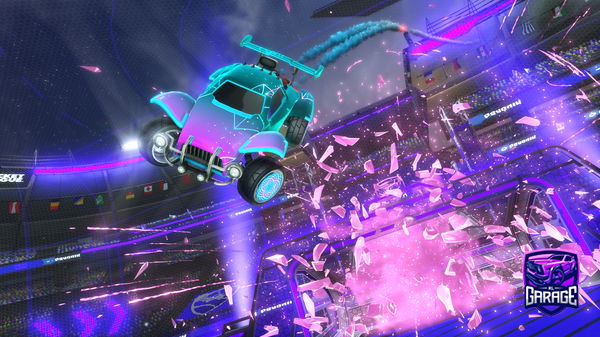 A Rocket League car design from OptixClxdzz