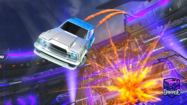 A Rocket League car design from asterix_360X
