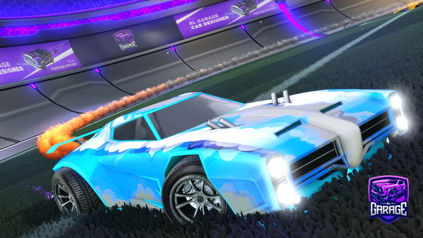 A Rocket League car design from Xcavillate