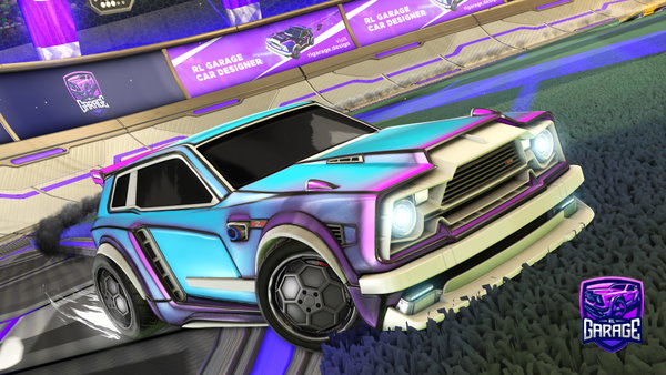 A Rocket League car design from RiceTaco_