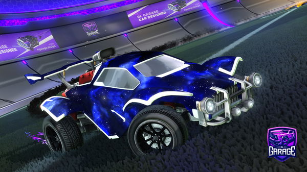 A Rocket League car design from Alpha_12