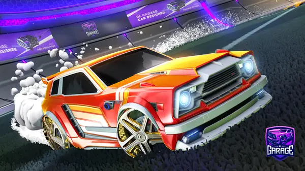 A Rocket League car design from pannd