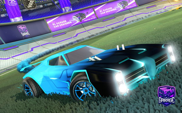 A Rocket League car design from Palves7111