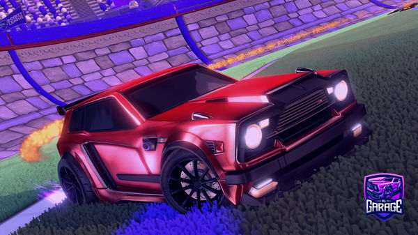 A Rocket League car design from Vandalinho