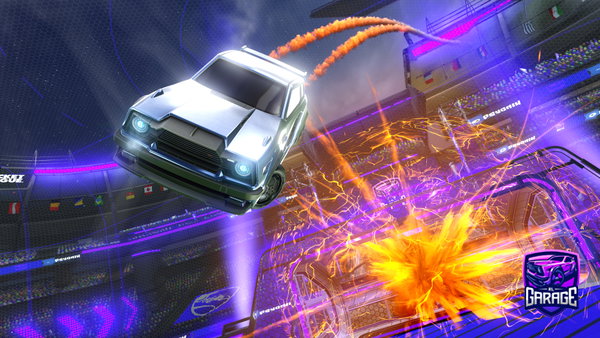 A Rocket League car design from TvTwix