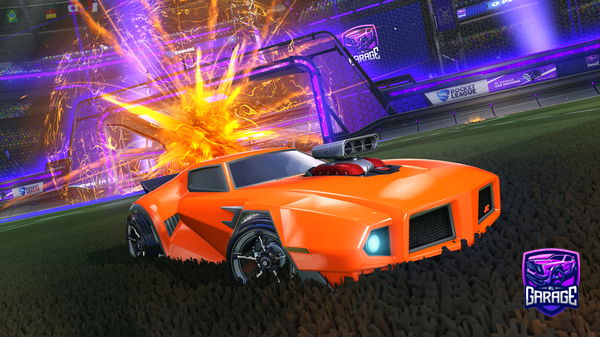 A Rocket League car design from Dontilin