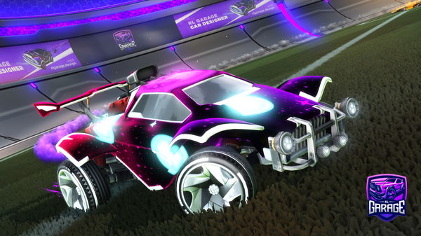 A Rocket League car design from spacevisionrrro29