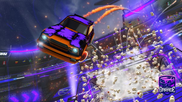 A Rocket League car design from Mat_Sonfly