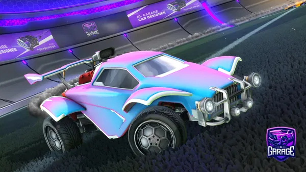 A Rocket League car design from reggi455