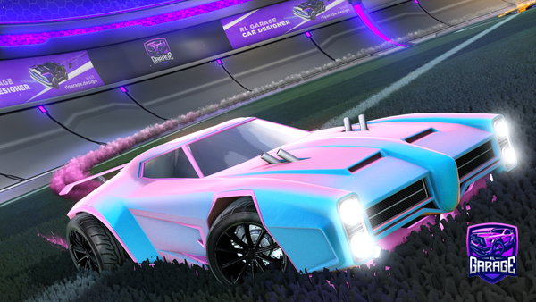 A Rocket League car design from rkle