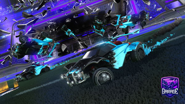 A Rocket League car design from Luremelk