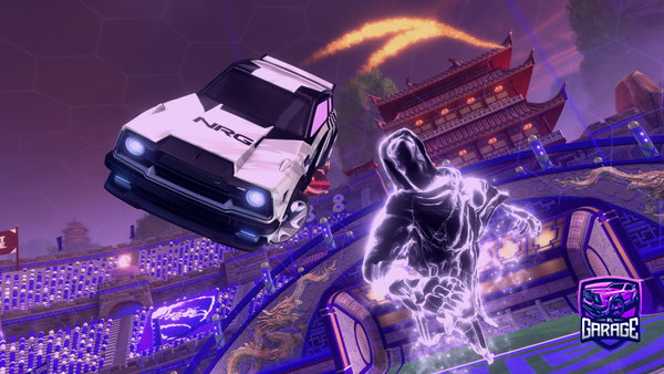 A Rocket League car design from Baderssl