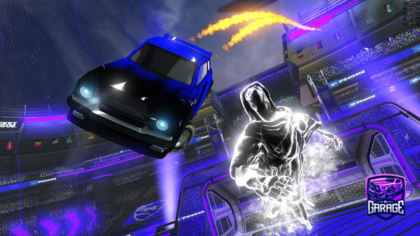 A Rocket League car design from pyro6921