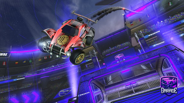 A Rocket League car design from BurntTomato_