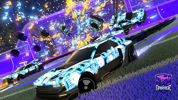 A Rocket League car design from mohammedjpg