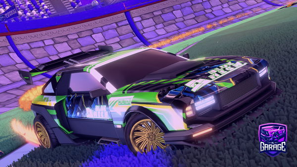A Rocket League car design from dogemaster42