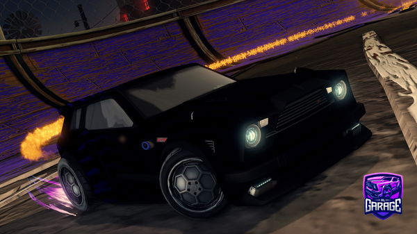 A Rocket League car design from fudmeow