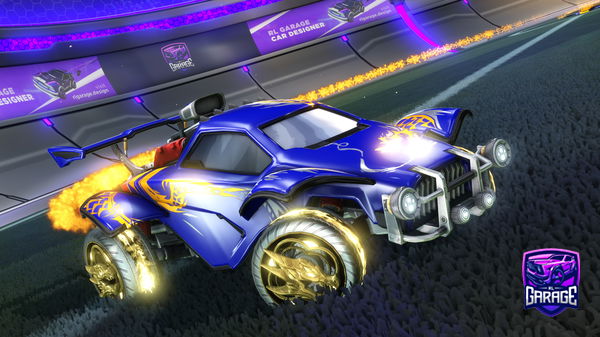 A Rocket League car design from LeBib_Qc