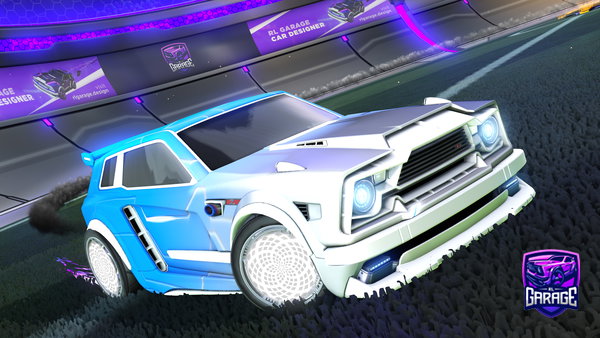 A Rocket League car design from Xxcullen__