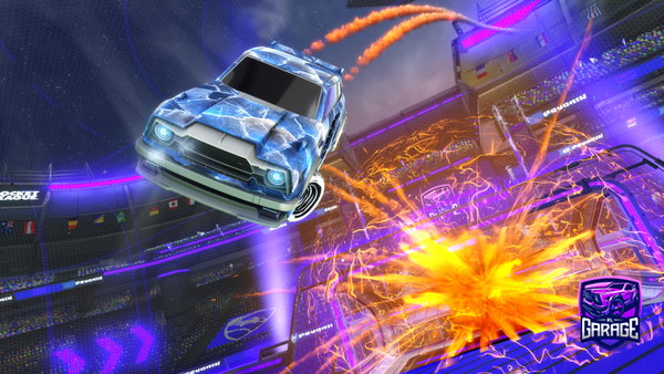A Rocket League car design from Joe853