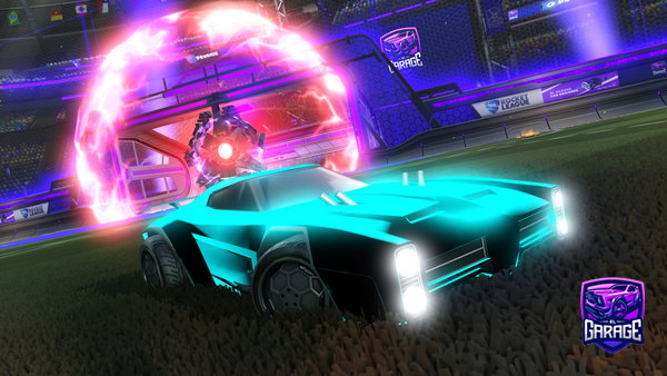 A Rocket League car design from Ri24dog