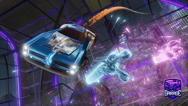 A Rocket League car design from shyman31