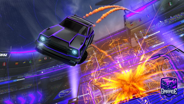 A Rocket League car design from replxy