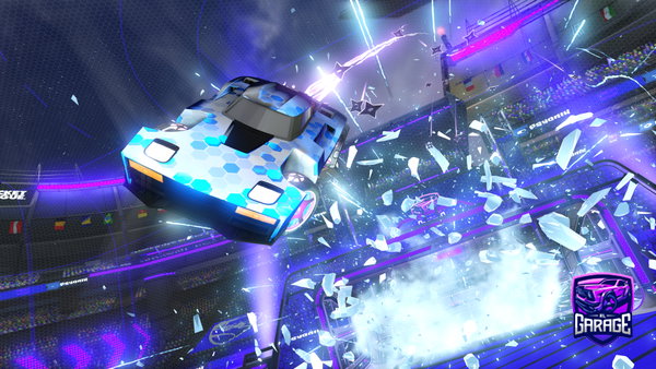 A Rocket League car design from Watt_ninja