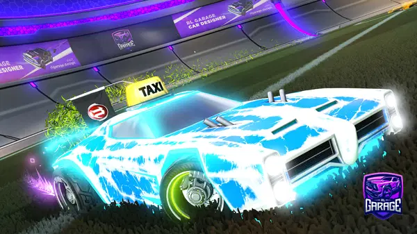 A Rocket League car design from Ehkala_Geri