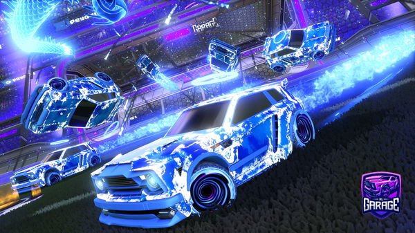 A Rocket League car design from SinkBeater