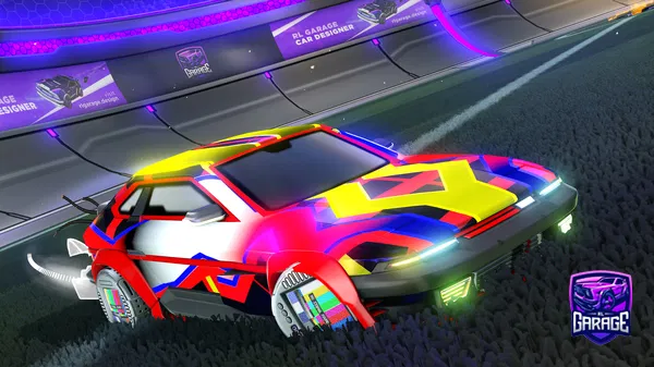 A Rocket League car design from Ultragod09