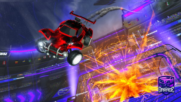A Rocket League car design from 3_hallo