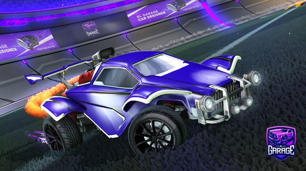 A Rocket League car design from Zaxonius