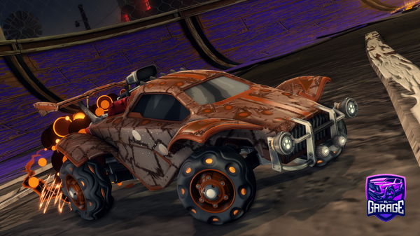 A Rocket League car design from BblazeE