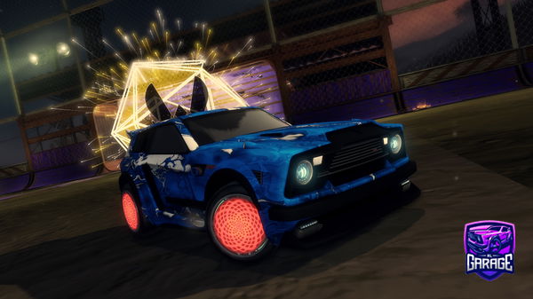 A Rocket League car design from Zackael47300