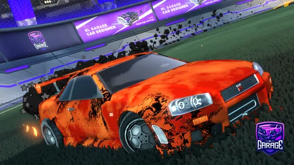 A Rocket League car design from FartNostrilzman