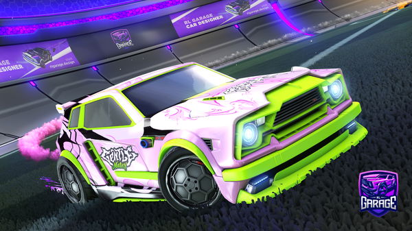 A Rocket League car design from noahroserl