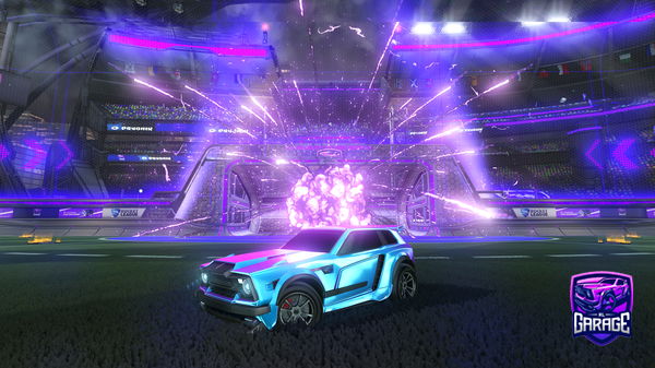 A Rocket League car design from Celeastra