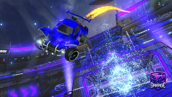 A Rocket League car design from Hexaal