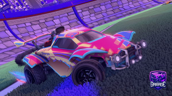A Rocket League car design from BRoland32
