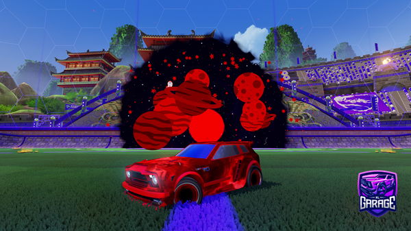 A Rocket League car design from King_Master09