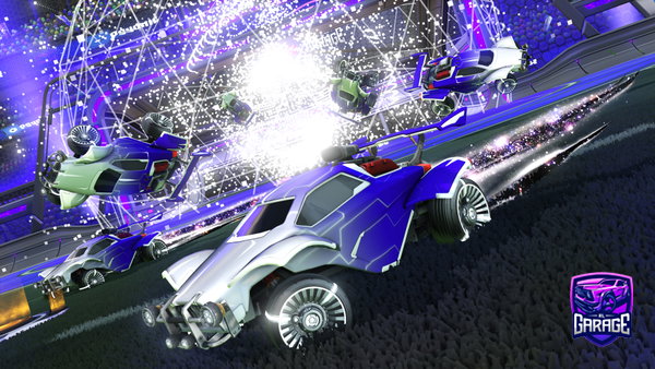 A Rocket League car design from Frostnite_Joel