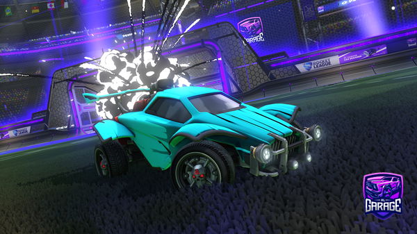 A Rocket League car design from Miracular2010